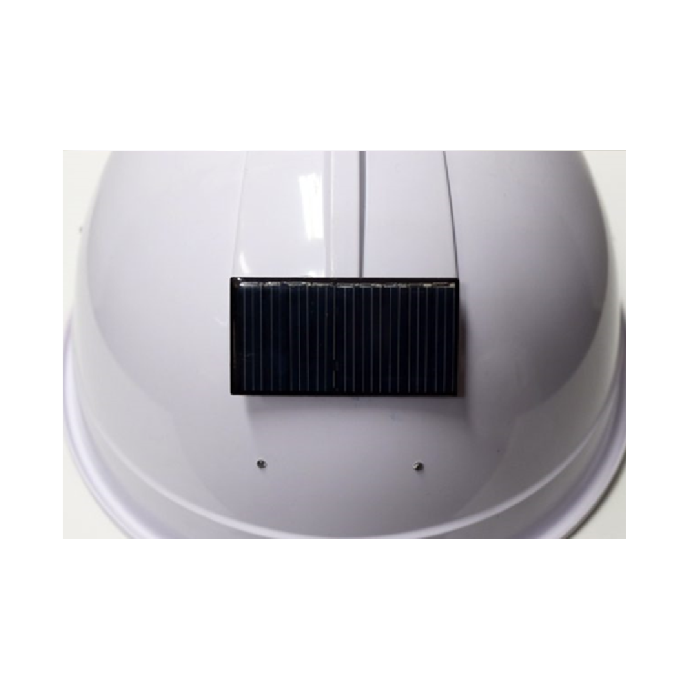 Preventing safety accidents Solar LED safety hat charged by solar power and easy to adjust size